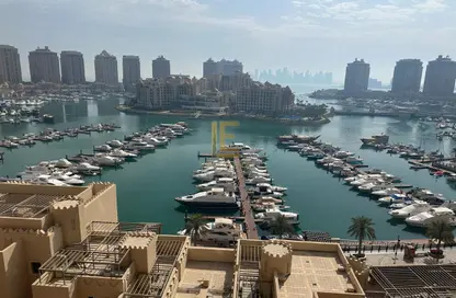 Apartment - Studio - 1 Bathroom for sale in West Porto Drive - Porto Arabia - The Pearl Island - Doha