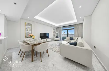 Apartment - 2 Bedrooms - 3 Bathrooms for rent in Lusail Residence - Marina District - Lusail