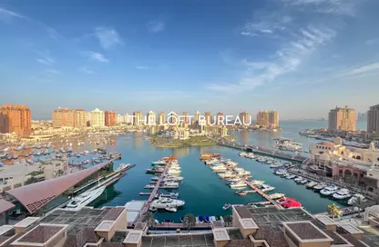 Apartment - 2 Bedrooms - 3 Bathrooms for rent in East Porto Drive - Porto Arabia - The Pearl Island - Doha