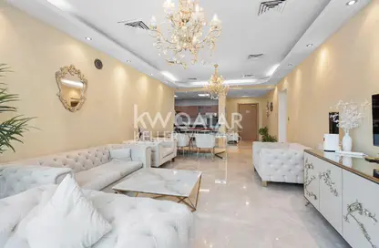 Apartment - 2 Bedrooms - 3 Bathrooms for rent in West Bay Lagoon - West Bay Lagoon - Doha
