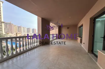 شقة - 2 غرف نوم - 3 حمامات للبيع في طريق بورتو الغربي - بورتو أرابيا - جزيرة اللؤلؤة - الدوحة