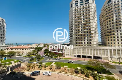 Apartment - Studio - 1 Bathroom for rent in Viva West - Viva Bahriyah - The Pearl Island - Doha