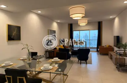 Apartment - 1 Bedroom - 2 Bathrooms for rent in Al Mutahidah Tower - Viva Bahriyah - The Pearl Island - Doha