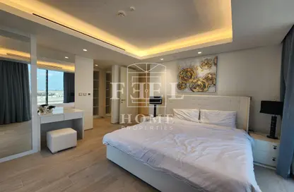 Room / Bedroom image for: Apartment - 3 Bedrooms - 3 Bathrooms for rent in Lusail City - Lusail, Image 1