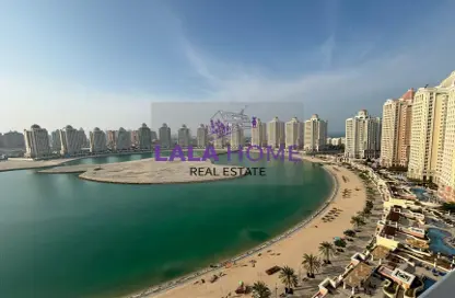 شقة - 2 غرف نوم - 4 حمامات للبيع في فيفا غرب - فيفا بحرية - جزيرة اللؤلؤة - الدوحة