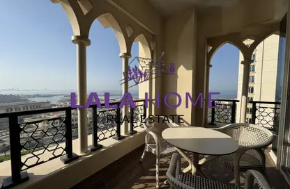 Apartment - 1 Bedroom - 2 Bathrooms for rent in Viva Central - Viva Bahriyah - The Pearl Island - Doha