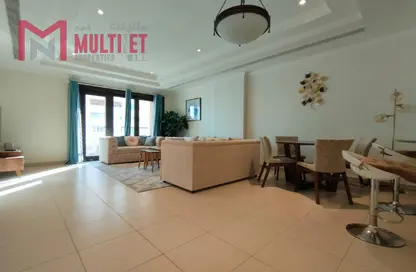 Apartment - 1 Bedroom - 2 Bathrooms for rent in East Porto Drive - Porto Arabia - The Pearl Island - Doha