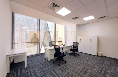 Office Space - Studio - 1 Bathroom for rent in Lusail Marina Heights - Marina District - Lusail