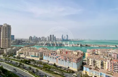 Apartment - 1 Bedroom - 2 Bathrooms for rent in East Porto Drive - Porto Arabia - The Pearl Island - Doha