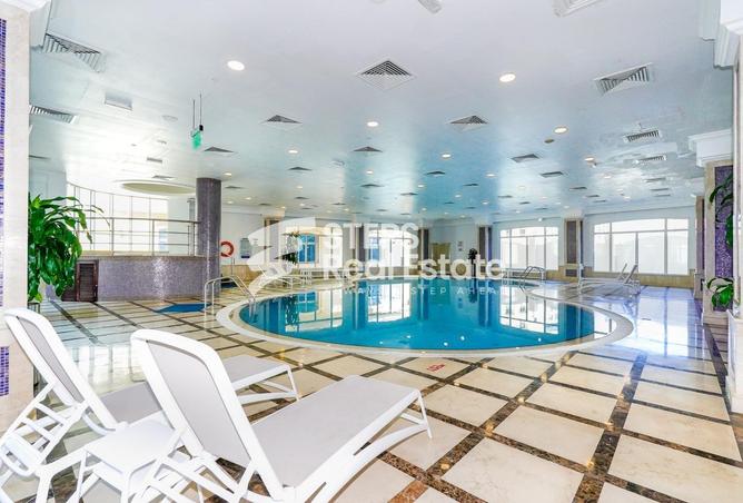 Apartment - 3 Bedrooms - 3 Bathrooms for rent in Riviera Residences - Fereej Bin Mahmoud South - Fereej Bin Mahmoud - Doha