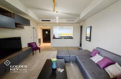 Apartment - 1 Bedroom - 2 Bathrooms for rent in Burj DAMAC Waterfront - Waterfront Residential - The Waterfront - Lusail