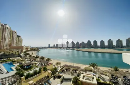 Water View image for: Apartment - 3 Bedrooms - 4 Bathrooms for rent in Viva West - Viva Bahriyah - The Pearl Island - Doha, Image 1