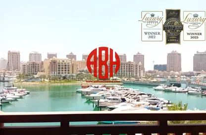 تاون هاوس - غرفة نوم - 2 حمامات للايجار في طريق بورتو الشرقي - بورتو أرابيا - جزيرة اللؤلؤة - الدوحة