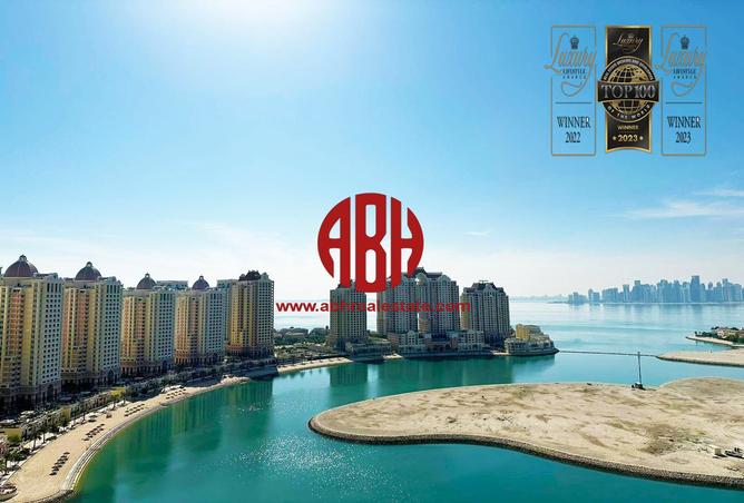 Apartment - Studio - 1 Bathroom for rent in Al Mutahidah Tower - Viva Bahriyah - The Pearl Island - Doha