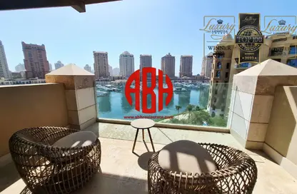 شقة - 3 غرف نوم - 4 حمامات للايجار في Marsa Arabia - جزيرة اللؤلؤة - الدوحة