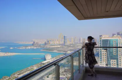 شقة - 2 غرف نوم - 2 حمامات للايجار في لوسيل ريسيدينس - منطقة المارينا - الوسيل