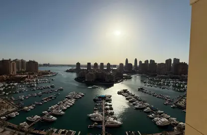 Apartment - Studio - 1 Bathroom for rent in West Porto Drive - Porto Arabia - The Pearl Island - Doha