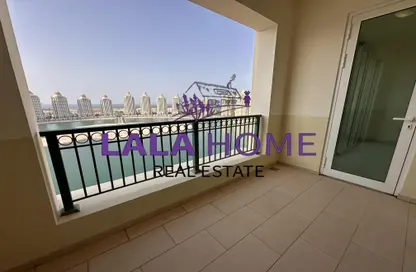 Apartment - 3 Bedrooms - 4 Bathrooms for rent in Viva East - Viva Bahriyah - The Pearl Island - Doha