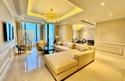 Apartment - 3 Bedrooms - 4 Bathrooms for rent in Beverly Hills Tower - West Bay - West Bay - Doha