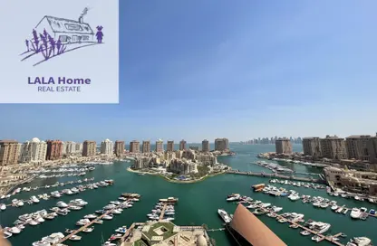 Penthouse - 5 Bedrooms - 7 Bathrooms for rent in West Porto Drive - Porto Arabia - The Pearl Island - Doha