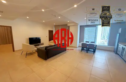 Apartment - 1 Bedroom - 2 Bathrooms for rent in Corniche Road - Corniche Road - Doha