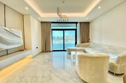 Apartment - 2 Bedrooms - 3 Bathrooms for rent in Marina Tower 02 - Marina District - Lusail