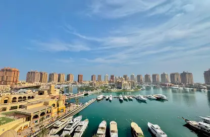 Apartment - 1 Bedroom - 2 Bathrooms for rent in East Porto Drive - Porto Arabia - The Pearl Island - Doha Apartment - 1 Bedroom - 2 Bathrooms for rent in East Porto Drive - Porto Arabia - The Pearl Island - Doha
