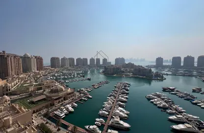 Apartment - 2 Bedrooms - 3 Bathrooms for sale in East Porto Drive - Porto Arabia - The Pearl Island - Doha Apartment - 2 Bedrooms - 3 Bathrooms for sale in East Porto Drive - Porto Arabia - The Pearl Island - Doha