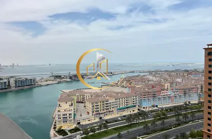 Apartment - 2 Bedrooms - 3 Bathrooms for rent in East Porto Drive - Porto Arabia - The Pearl Island - Doha