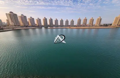 تاون هاوس - غرفة نوم - 2 حمامات للايجار في فيفا بحرية شرق - فيفا بحرية - جزيرة اللؤلؤة - الدوحة