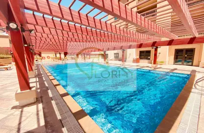 Pool image for: Apartment - 1 Bathroom for sale in East Porto Drive - Porto Arabia - The Pearl Island - Doha, Image 1
