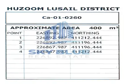 Land - Studio for sale in Lusail City - Lusail