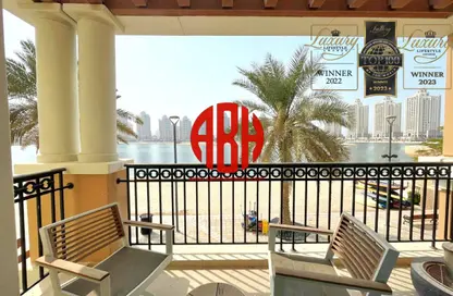 Townhouse - 1 Bedroom - 2 Bathrooms for rent in Viva East - Viva Bahriyah - The Pearl Island - Doha