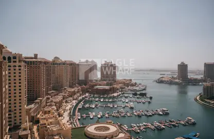 Apartment - 2 Bedrooms - 3 Bathrooms for rent in East Porto Drive - Porto Arabia - The Pearl Island - Doha