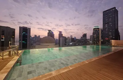 Apartment - 2 Bedrooms - 4 Bathrooms for rent in Sara Tower - West Bay - West Bay - Doha