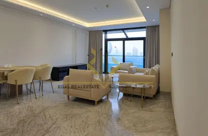 Apartment - 2 Bedrooms - 3 Bathrooms for rent in Lusail Marina Heights - Marina District - Lusail Apartment - 2 Bedrooms - 3 Bathrooms for rent in Lusail Marina Heights - Marina District - Lusail