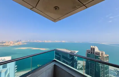 شقة - 3 غرف نوم - 5 حمامات للايجار في برج وست باي - الخليج الجنوبي - الخليج الغربي - الدوحة