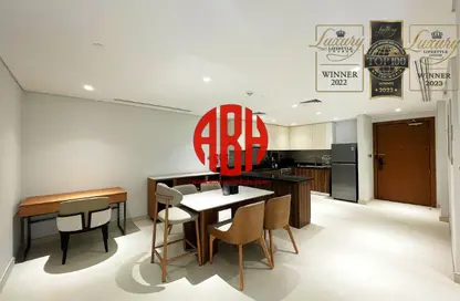 شقة - 1 حمام للايجار في البلاج الجنوبي - البلاج - جزيرة اللؤلؤة - الدوحة