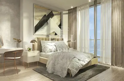 Room / Bedroom image for: Apartment - 1 Bedroom - 2 Bathrooms for sale in West Bay Lagoon - Doha, Image 1