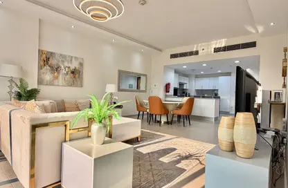 Apartment - 1 Bedroom - 2 Bathrooms for rent in Lusail Marina Heights - Marina District - Lusail