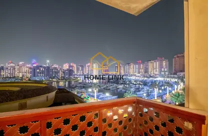 Apartment - 2 Bedrooms - 3 Bathrooms for rent in Porto Arabia Townhouses - Porto Arabia - The Pearl Island - Doha