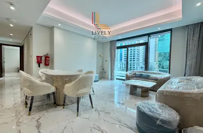 Apartment - 2 Bedrooms - 3 Bathrooms for rent in Marina Tower 23 - Marina District - Lusail Apartment - 2 Bedrooms - 3 Bathrooms for rent in Marina Tower 23 - Marina District - Lusail