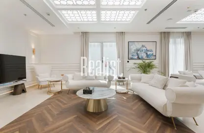 (بنتهاوس  (روف - 4 غرف نوم - 6 حمامات للبيع في فيلات القطاع الغربي - القسم السكني - الواجهة المائية - الوسيل