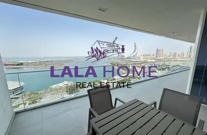Apartment - 2 Bedrooms - 3 Bathrooms for rent in Lusail Residence - Marina District - Lusail