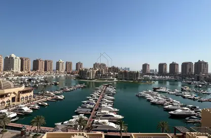 شقة - 1 حمام للايجار في طريق بورتو الشرقي - بورتو أرابيا - جزيرة اللؤلؤة - الدوحة