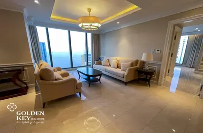 Apartment - 2 Bedrooms - 3 Bathrooms for rent in West Bay Tower - West Bay - West Bay - Doha