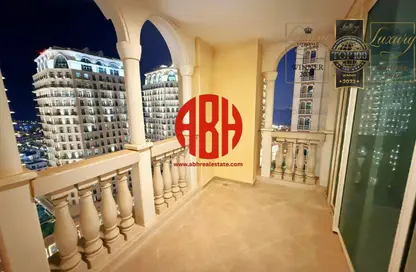 Apartment - 2 Bedrooms - 3 Bathrooms for rent in East Porto Drive - Porto Arabia - The Pearl Island - Doha