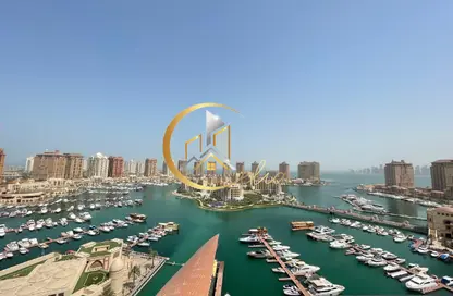 Apartment - 2 Bedrooms - 3 Bathrooms for rent in West Porto Drive - Porto Arabia - The Pearl Island - Doha