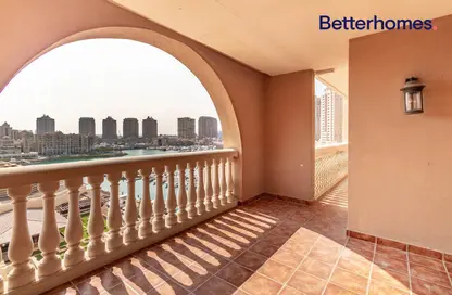 Apartment - 2 Bedrooms - 3 Bathrooms for rent in East Porto Drive - Porto Arabia - The Pearl Island - Doha