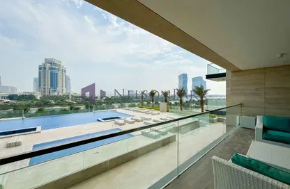 Apartment - 3 Bedrooms - 4 Bathrooms for rent in Lusail Marina Heights - Marina District - Lusail